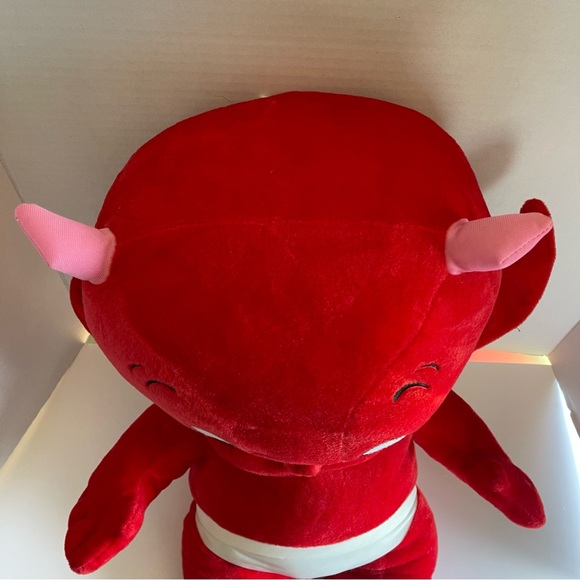 NEW Large Hot Stuff Red Devil Plush Toy 15 inches. NWT Soft - Picture 11 of 11